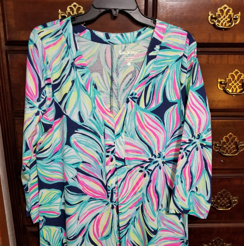 NWOT Lilly Pulitzer L Amina dress